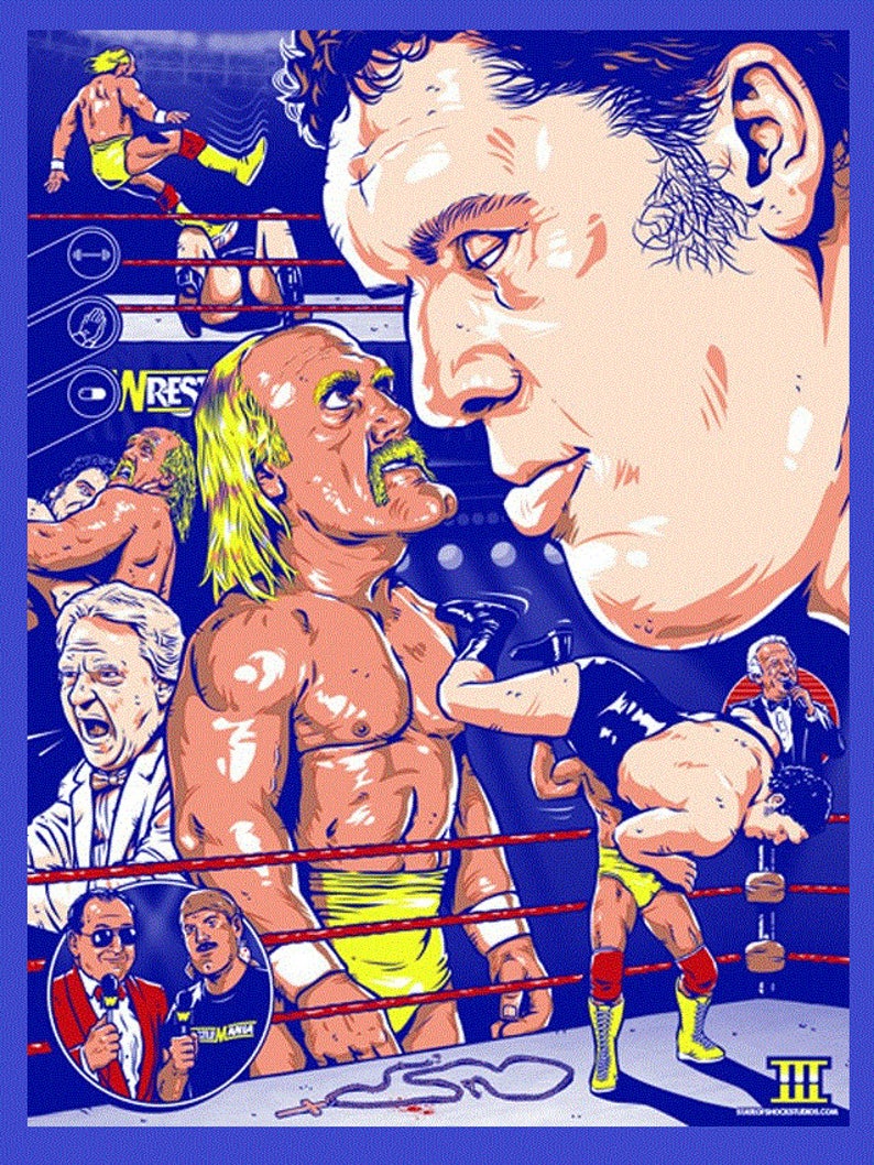 Pro Wrestler HULK HOGAN Glossy 8x10 Photo Wrestling WWF Print WWE Poster Pro Wrestler HULK HOGAN Glossy 8x10 Photo Wrestling WWF Print WWE Poster