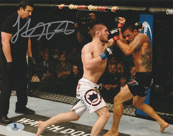 Khabib Nurmagomedov Autograph PrePrint MMA Glossy Print 8x6 | Etsy