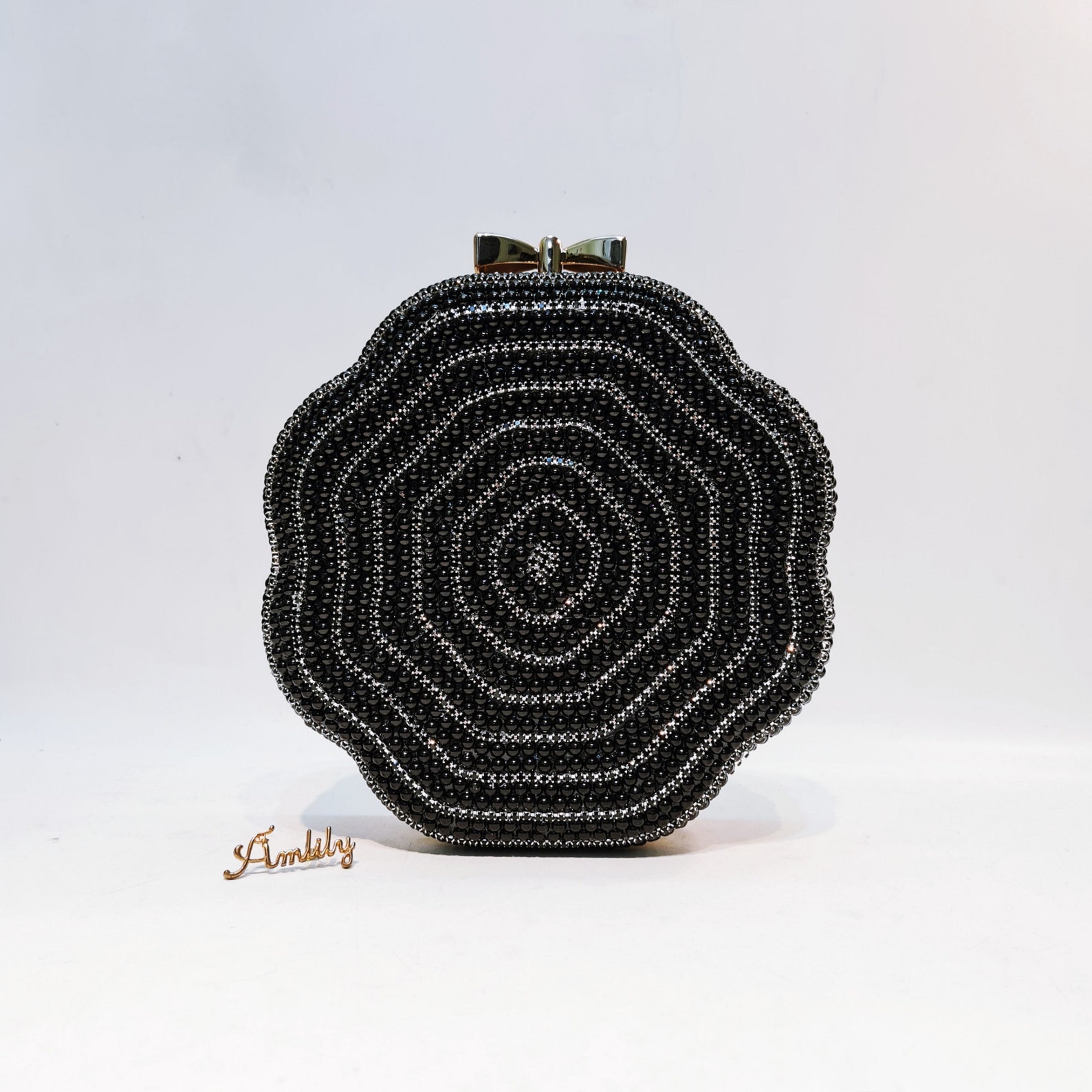 Pearl Clutch Bridesmaid Gifts Clutch Personalized Pearl Etsy