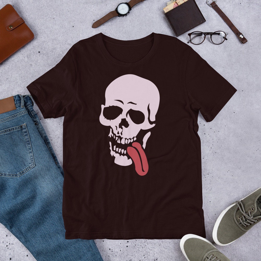 Jesse Pinkman skull tshirt Tongue Skull Unisex tshirt | Etsy