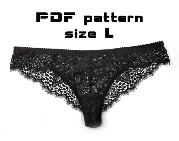 Panties PDF sewing pattern Lingerie pattern sewing Instant | Etsy