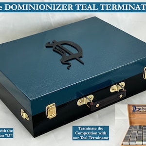 Dominion Organizer – DOMINIONIZER Teal Terminator with/without Divider Cards - ORGANIZE and STORE Dominion Expansions