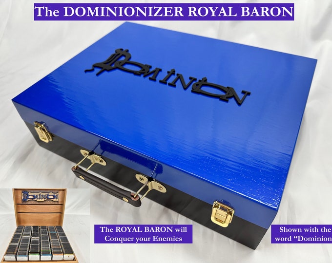 Dominion Organizer – DOMINIONIZER Royal Baron with/without Divider Cards - ORGANIZE and STORE Dominion Expansions
