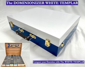 Dominion Organizer – DOMINIONIZER White Templar with/without Divider Cards to ORGANIZE and STORE Dominion Expansions