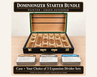 Painted Dominion Storage Starter Bundle | Case + 3 Divider Sets