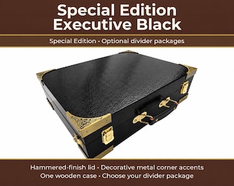 Special Edition Dominion Storage Case | Hammered & Executive Finishes