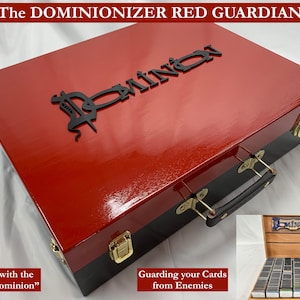 Dominion Organizer – DOMINIONIZER Red Guardian with/without Divider Cards to ORGANIZE and STORE Dominion Expansions