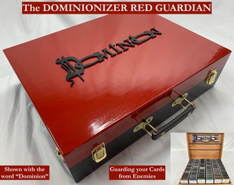 Dominion Organizer – DOMINIONIZER Red Guardian with/without Divider Cards to ORGANIZE and STORE Dominion Expansions