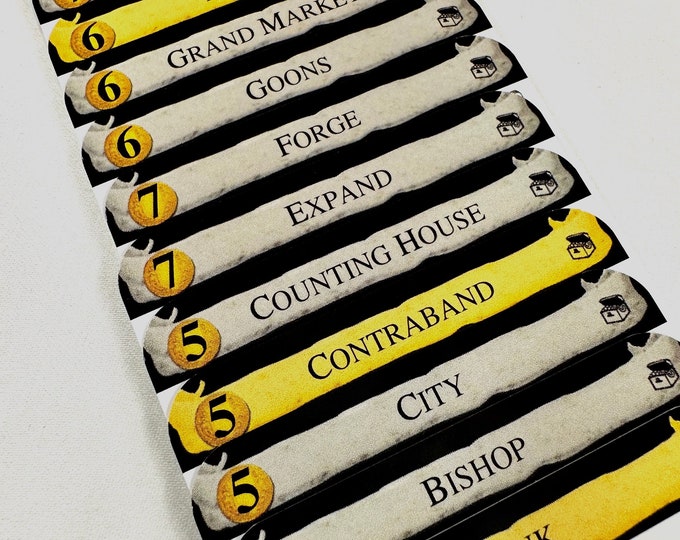 Dominion: Prosperity 1st Edition Expansion Divider Cards - Full Tabbed