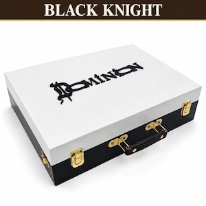 Painted Dominionizer | Wooden Dominion Card Storage Case | Optional Full-Tab Dividers