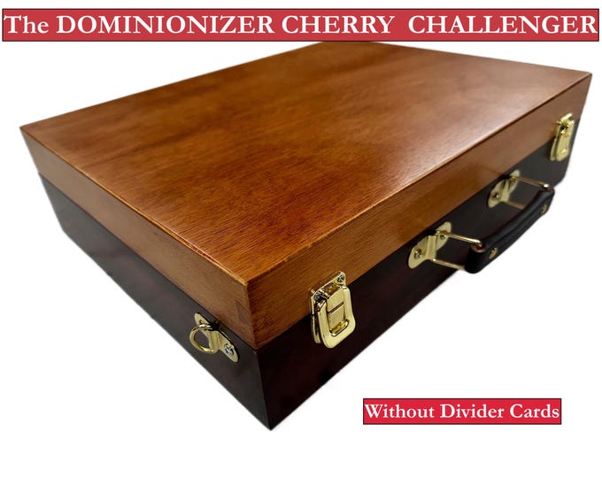 Dominion Organizer – Use our DOMINIONIZER Cherry Challenger Case without Tabbed Divider Cards to ORGANIZE and STORE Dominion Expansions