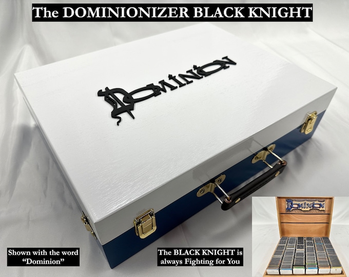 Dominion Organizer – DOMINIONIZER Black Knight with/without Divider Cards to ORGANIZE and STORE Dominion Expansions