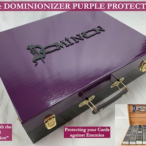 Dominion Organizer – DOMINIONIZER Purple Protector with/without Divider Cards - ORGANIZE and STORE Dominion Expansions