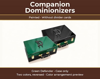 Painted Companion Dominion Storage Cases | Two Cases, No Card Dividers