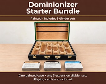 Painted Dominion Storage Starter Bundle | Case + 3 Divider Sets