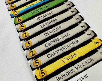 Dominion: Hinterlands 1st Edition Expansion Divider Cards - Full Tabbed