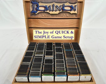 Dominion Organizer – Use our DOMINIONIZER with Tabbed Divider Cards to ORGANIZE and STORE Dominion Expansions
