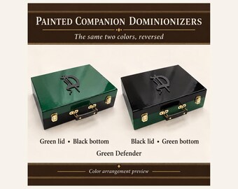 Painted Companion Dominion Storage Cases | Two Cases, No Card Dividers