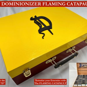 Dominion Organizer – DOMINIONIZER Flaming Catapult with/without Divider Cards to ORGANIZE and STORE Dominion Expansions