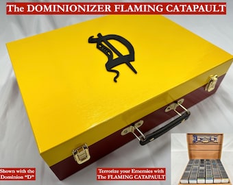 Dominion Organizer – DOMINIONIZER Flaming Catapult with/without Divider Cards to ORGANIZE and STORE Dominion Expansions