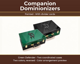 Painted Companion Dominion Storage Cases with Full-Tab Dividers