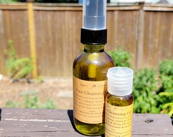 Face Cleansing Oil, Face Cleanser, Face Care, Skincare, Natural Skincare, Fash Wash, Moisturizer