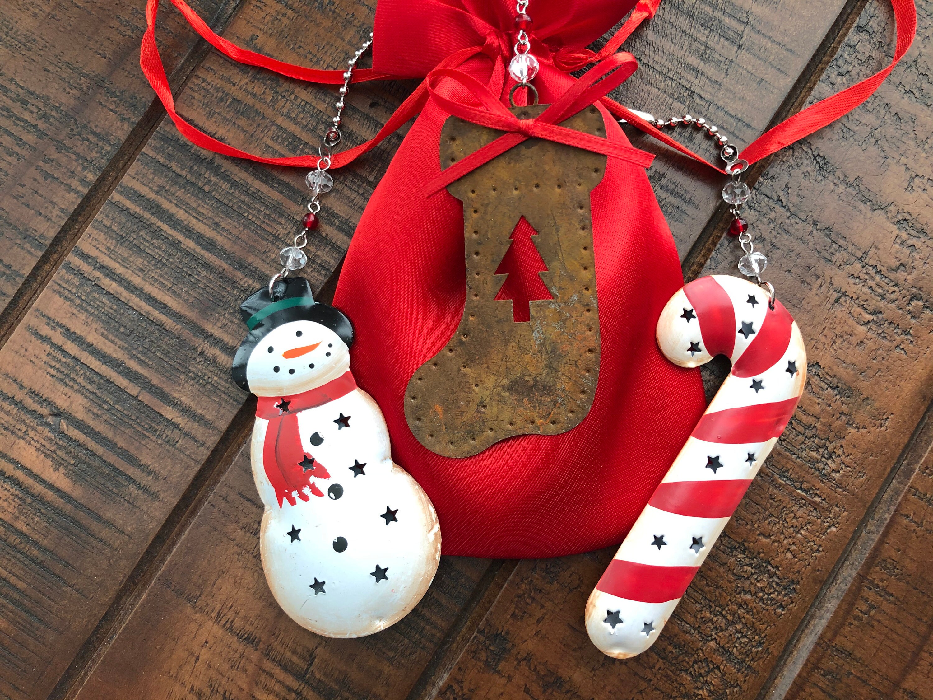 Christmas/Winter Ceiling Fan Pull Chains ~ Three Options
