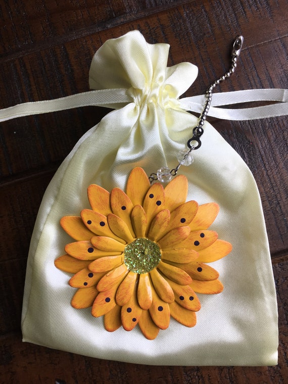 Ceiling Fan Pull Chain Metal Flower Four Color Choices Etsy