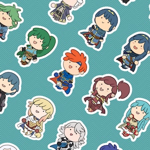 Fire Emblem Character Stickers - Custom Orders - Pick 3/6/9