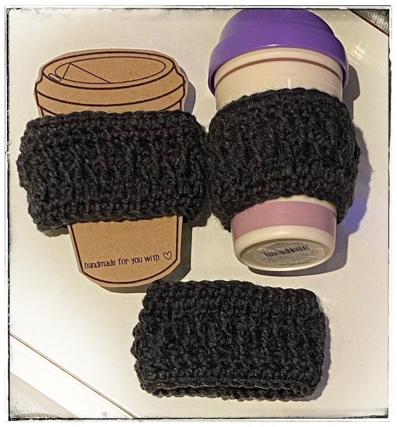 Reusable sleeve Cup cozy Cup sleeve Eco friendly Cup cosy Coffee cozies