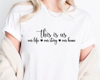 This is Us Svg, Our Life, Our Story, Our Home, Our Lifes, Home Svg, Wood Signs Svg, Home Decor Svg, Instant Download, Cricut Cut Files, Svg