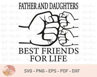 Download Father Daughter Svg Etsy