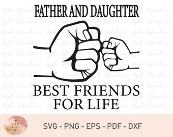 Download Father Daughter Svg Etsy