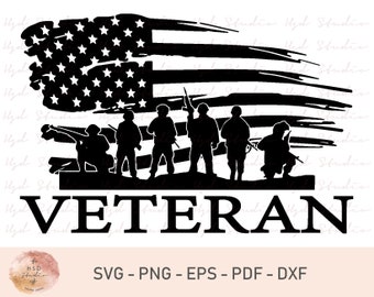 Download Female Veteran Svg Etsy