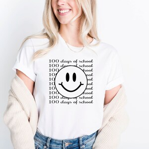 100 Days of School Retro SVG, 100 Days of School SVG File, Teacher Svg, School Shirt Svg, Kid&#39;s Shirt Svg, 100th Days of School Cut File