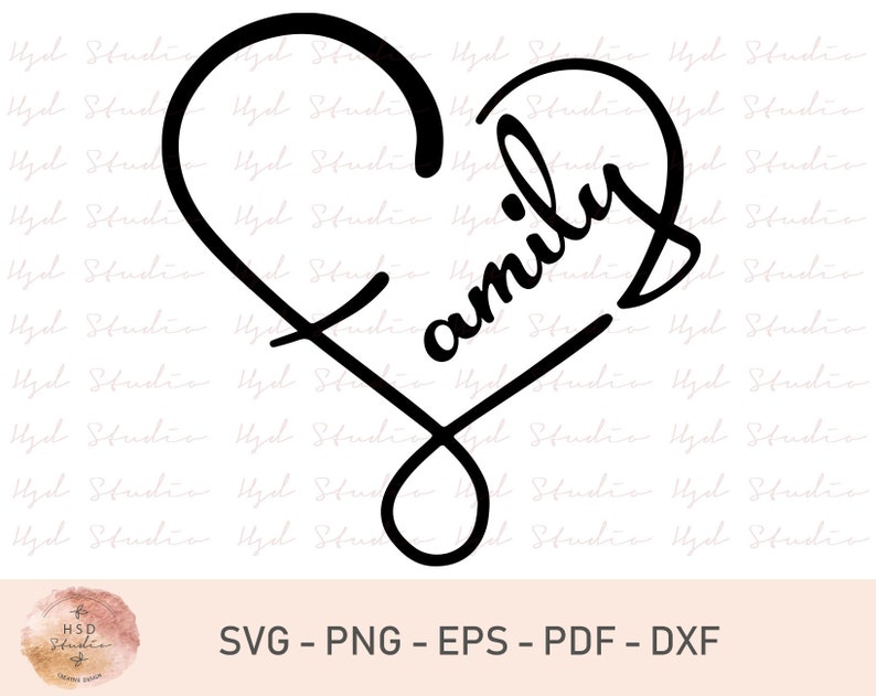 Free Free 193 Family Heart Svg SVG PNG EPS DXF File