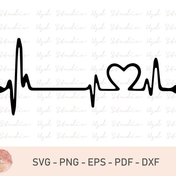 Heart Beat Svg, Ekg Svg, Pulse Svg, Valentine Svg, Heartbeat Svg, Healthcare Svg, Heartbeat line Svg, Nurse life, Pulse Svg, Dxf, Svg, Eps