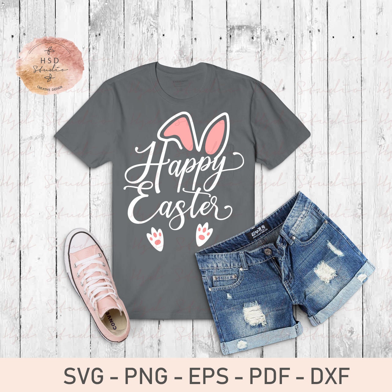 Happy Easter SVG, Easter Cut File for Cricut, Silhouette, Cameo Scann ...