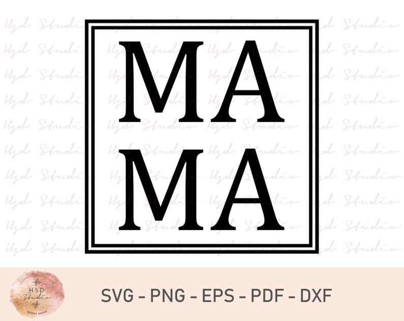 Download Mama Svg Mom Svg Cute Mom Svg Shirt Design Cricut Cut | Etsy