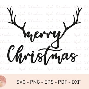 Merry Christmas svg, Christmas svg, Wood Sign, HolidaySign, Vector Outline, Cricut, Silhouette, Winter Svg, Doormat Svg, Dxf,Png,Eps,Svg,Pdf