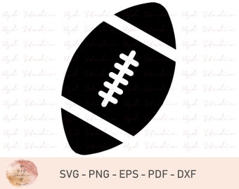 Grunge Football Svg File, Distressed Football, Grunge Football Clipart Download, Football Cricut And Cameo Cut File, Svg, Png, Eps, Dxf, Pdf