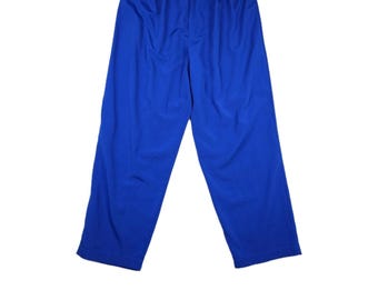 Vintage Victoria's Secret Gold Label Women's Size Large Blue Loungewear Pants