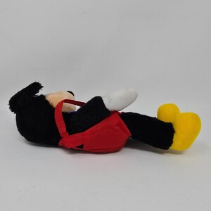Disney Applause Vintage Mickey Mouse Blue Bowtie 10 Inch Plush 画像 3