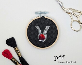 Mini Twilight Book Cover Cross Stitch Pattern