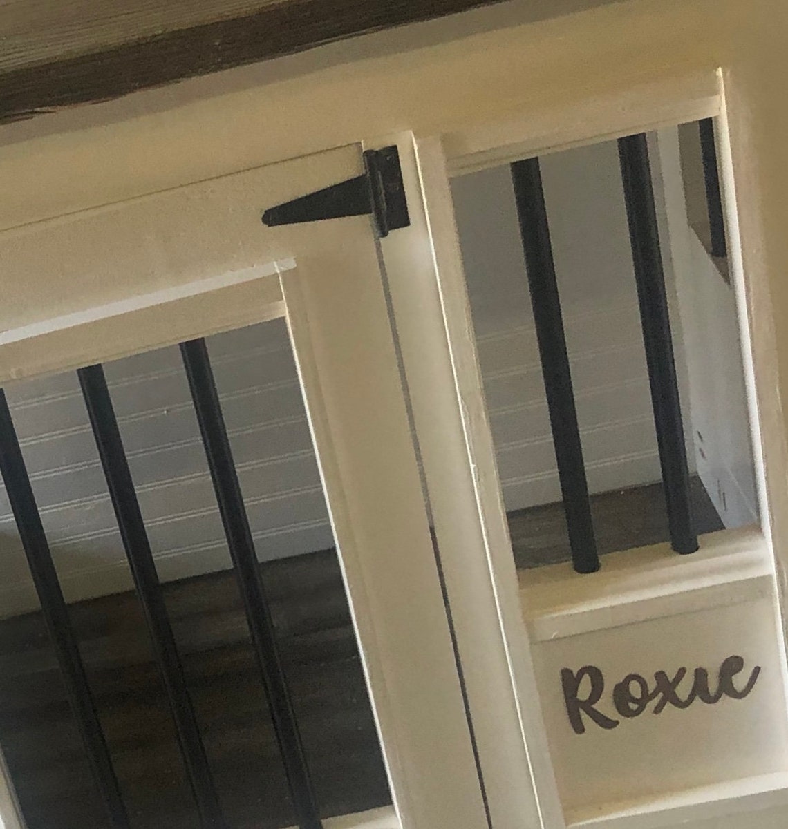 Custom Double Dog Crate Etsy