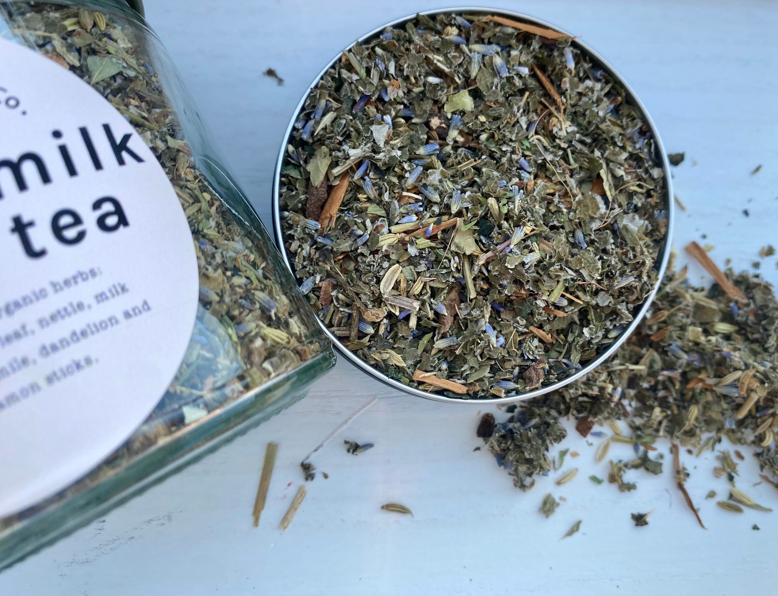 Mamas Milk Herbal Tea Milk Production Fenugreek Free Etsy