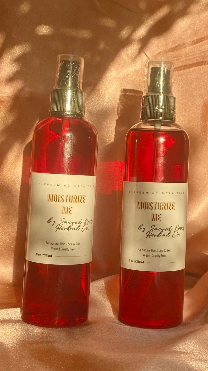 Moisturize Me/rose Water Spray/ Loc'd Haircare / Braid Etsy