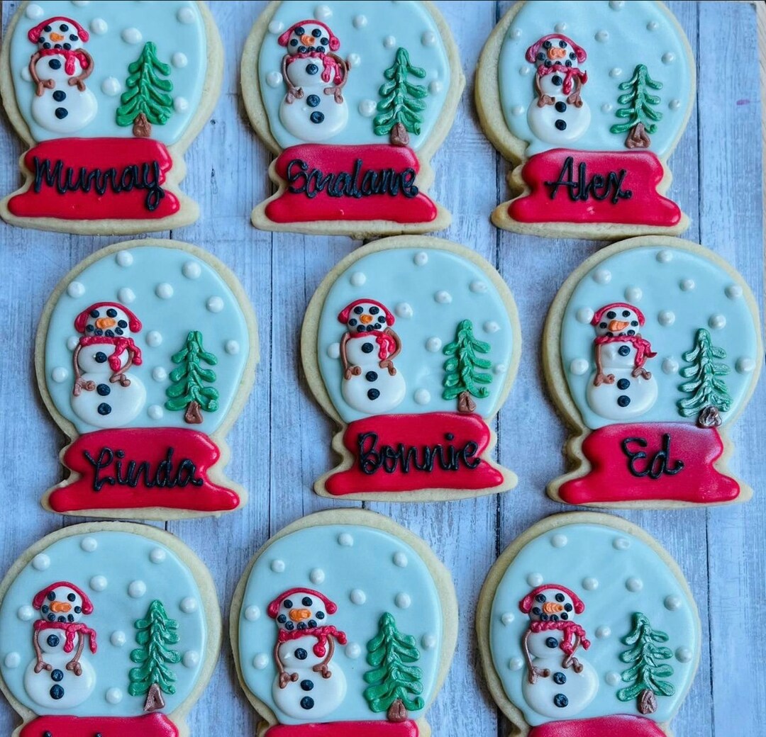 Personalized Snow Globes Etsy