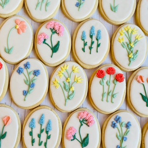 Spring Floral Cookies