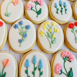 Spring Floral Cookies - Etsy
